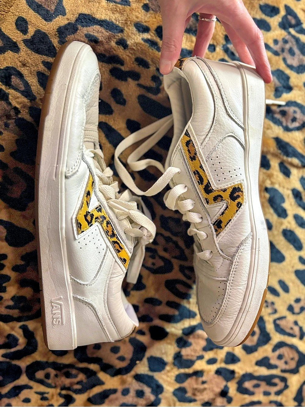Vans Lowland CC Leopard Print Sneakers US 10.5